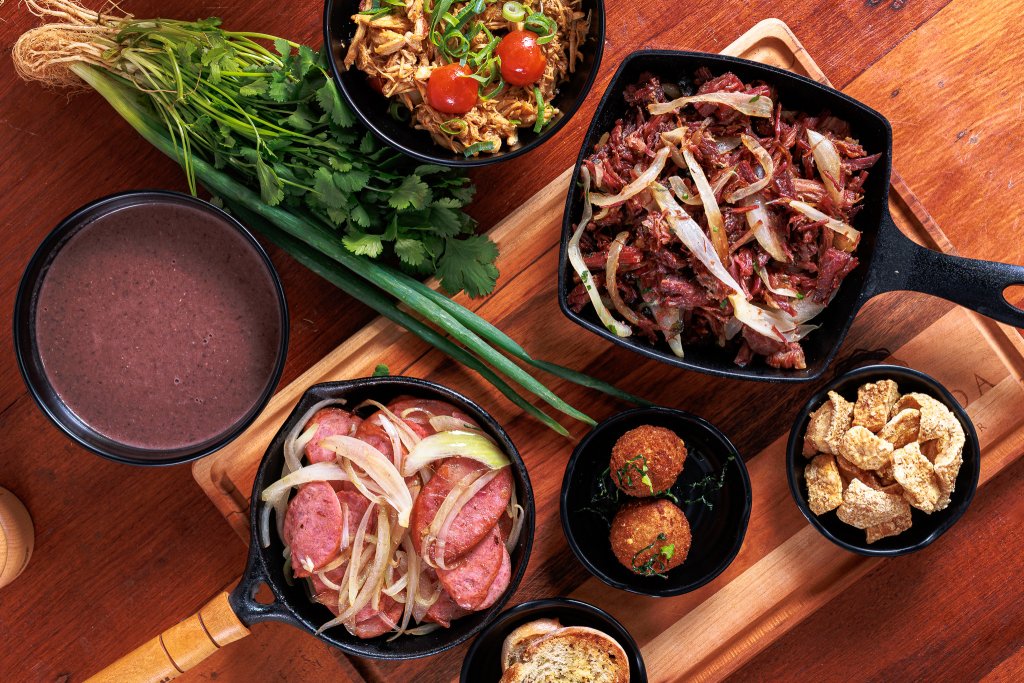 Menu Degustação Porções