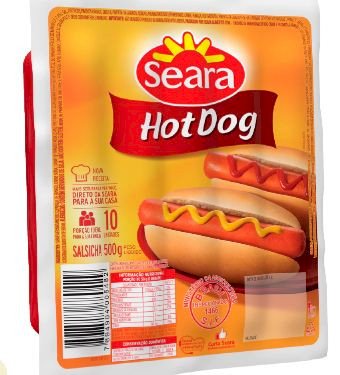 SALSICHA HOT DOG SEARA 500g