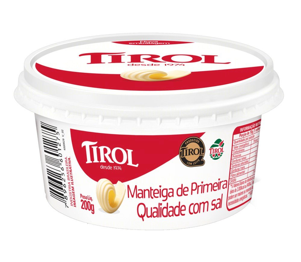 MANTEIGA TIROL C/ SAL 200g