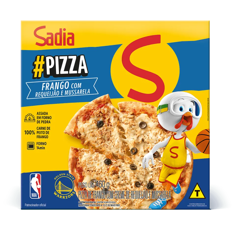 PIZZA SADIA FRANGO COM REQUEIJAO  460G