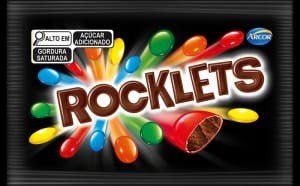 CHOCOLATE ROCKLETS 40G