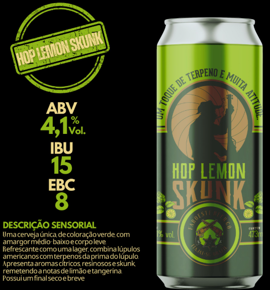 FAROESTE HOP LEMON SKUNK LT 473ml