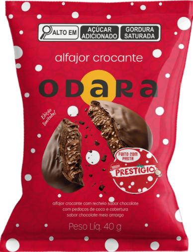 ALFAJOR ODARA PRESTIGIO 40G