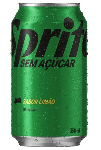 SPRITE SEM AÇUCAR LT 350ML