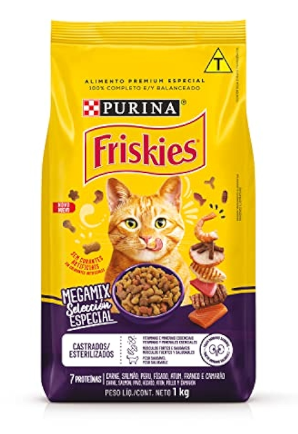 RACAO FRISKIES ADT MEGAMIX 1KG