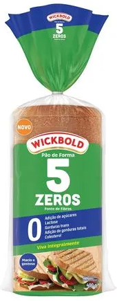 PÃO WICKBOLD 5 ZEROS 400g