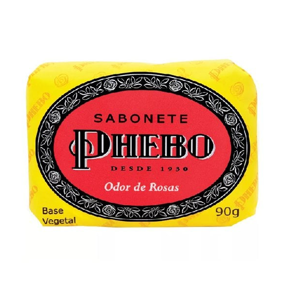 SABONETE PHEBO ROSAS 90G