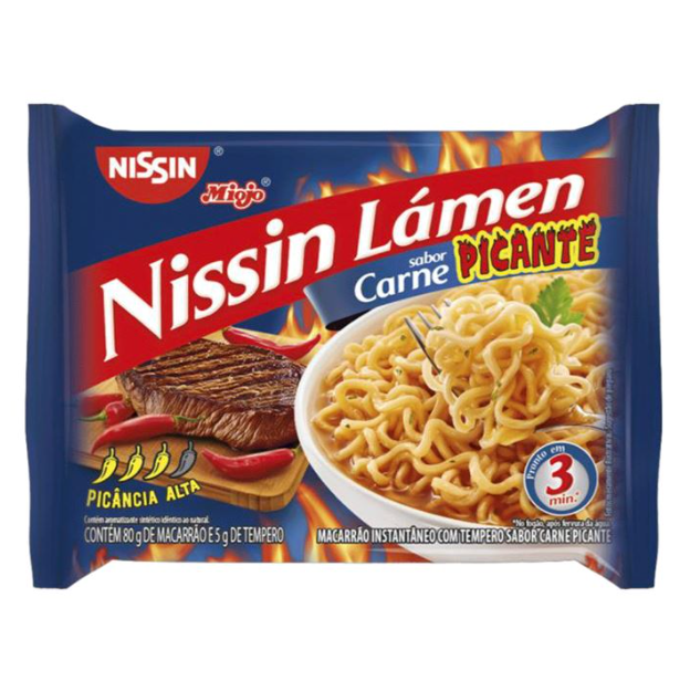 NISSIN LAMEN CARNE PICANTE 85G