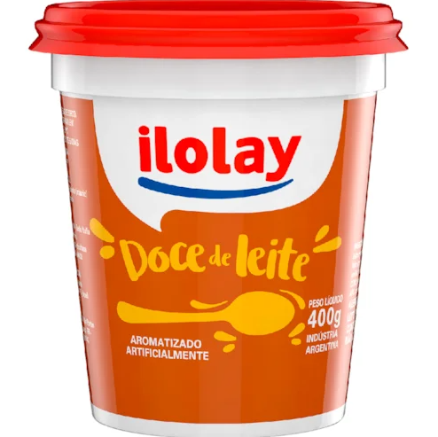DOCE DE LEITE ARGENTINO ILOLAY 400g