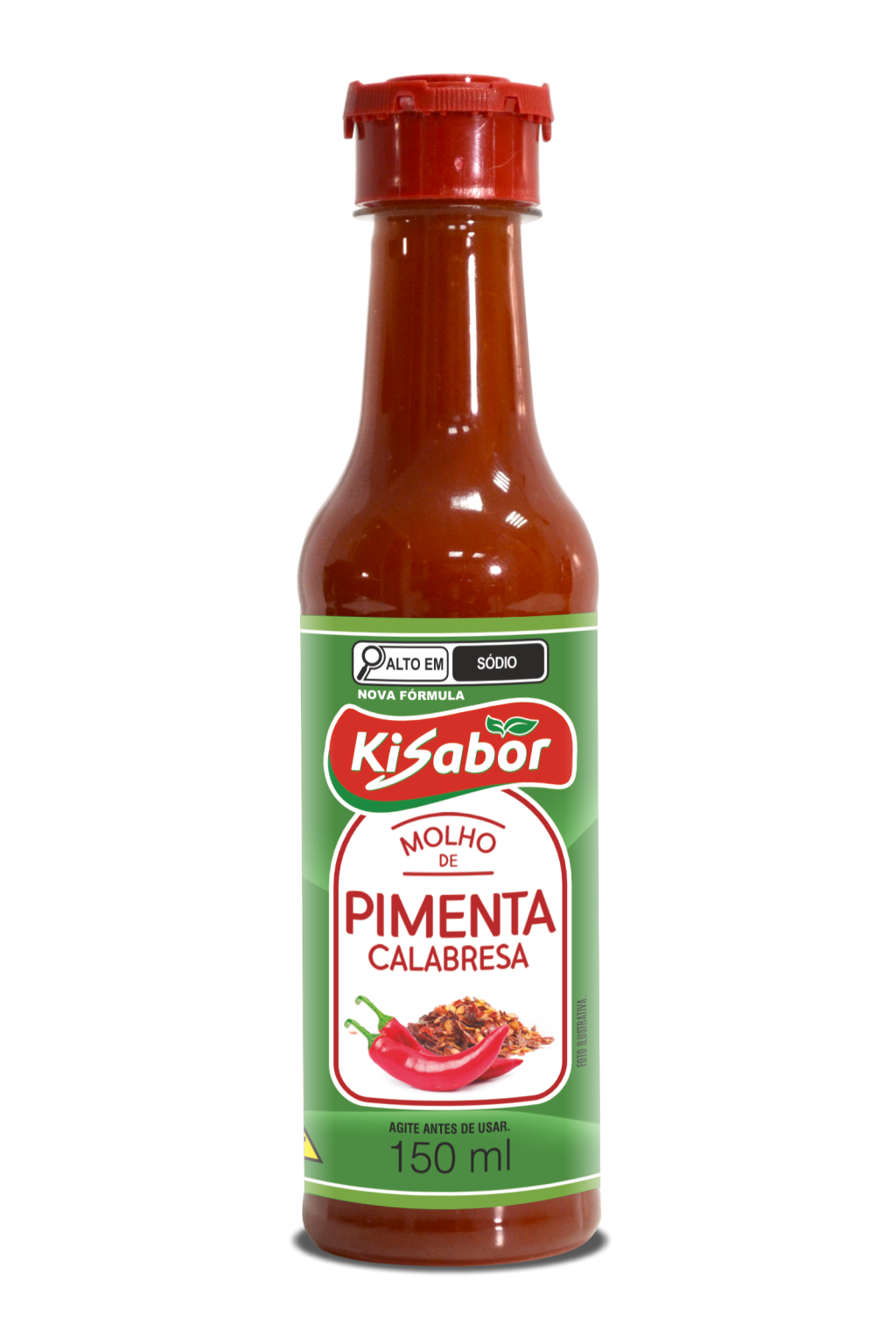 MOLHO DE PIMENTA KISABOR 150ML