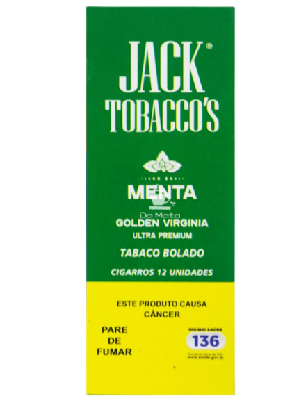 TABACO BOLADO JACK TOBACCOS MENTA