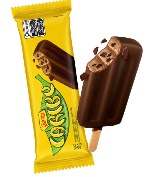 PICOLE CARIBE GAROTO 68G