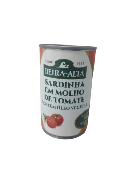 SARDINHA BEIRA ALTA TOMATE 155G