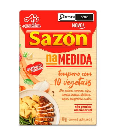 SAZON NA MEDIDA 10 VEGETAIS 30G
