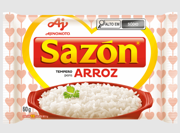 TEMPERO P/ ARROZ SAZON 60G