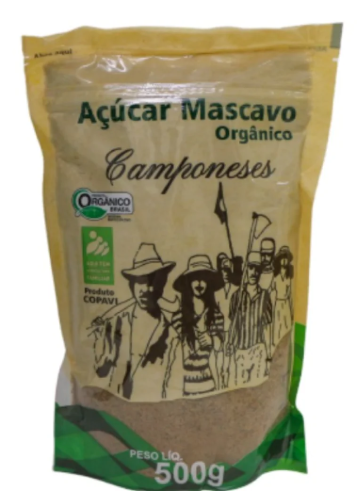 AÇÚCAR MASCAVO CAMPONESES 500G