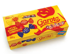 CAIXA DE BOMBONS GAROTO 250G