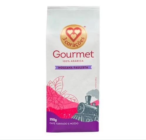  Café Gourmet Mogiana Paulista 3 Corações 250g