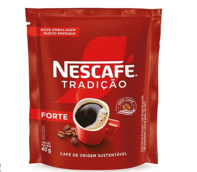  Café Forte Nescafé Tradição Sachê 40g