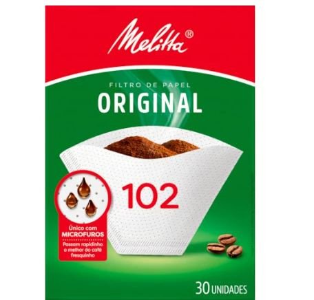Filtro de Papel Melitta 102 30 unidades