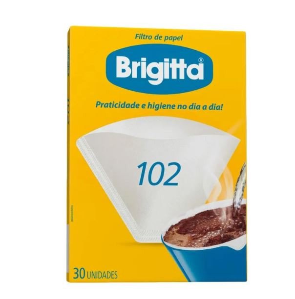 Filtro de Papel 102 Brigitta Caixa 30un