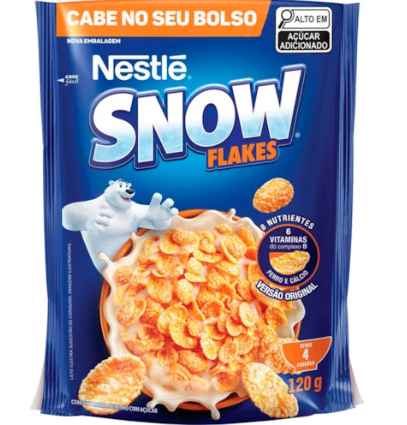 Cereal Matinal Snow Flakes Nestlé Sachê 120g