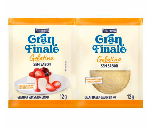 GELATINA SEM SABOR FLEISCHMANN 12G
