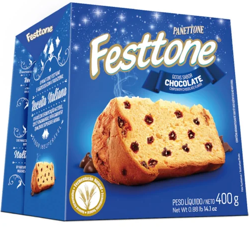 PANETTONE CHOC FESTTONE 400G
