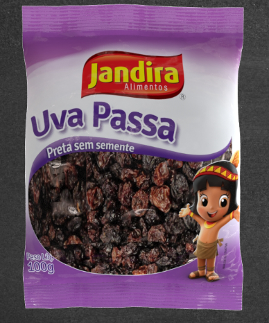 UVA PASSA ESCURA JANDIRA 80G
