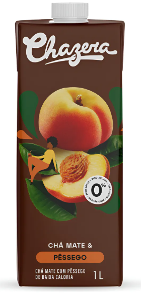 CHA MATE C/ PESSEGO CHAZERA 1L