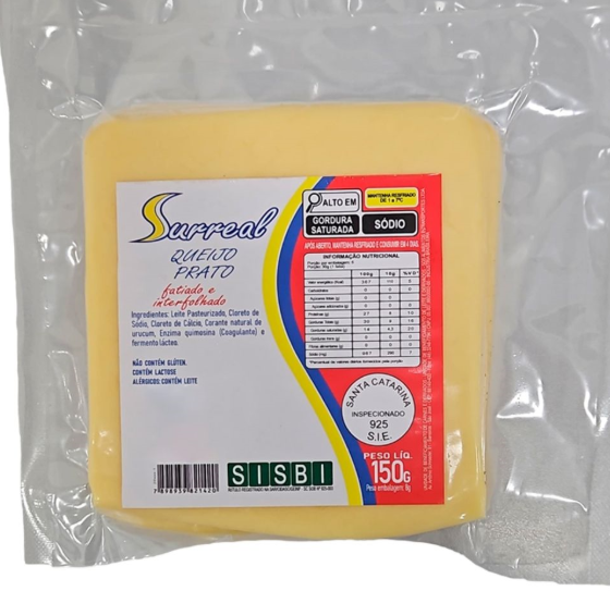 QUEIJO PRATO FAT SURREAL 150G