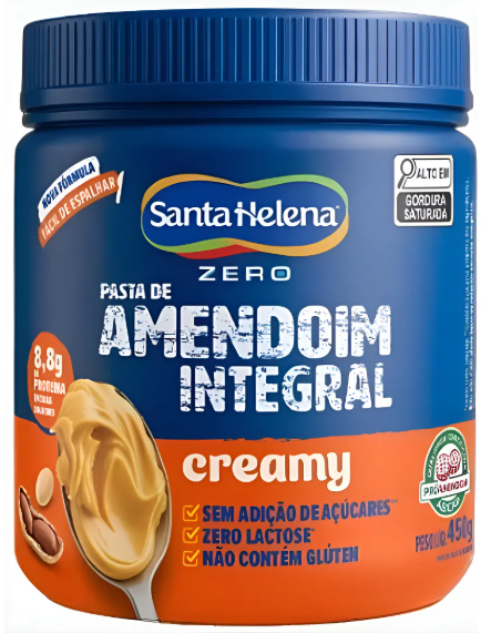 PASTA DE AMENDOIM INT ST HELENA 600G