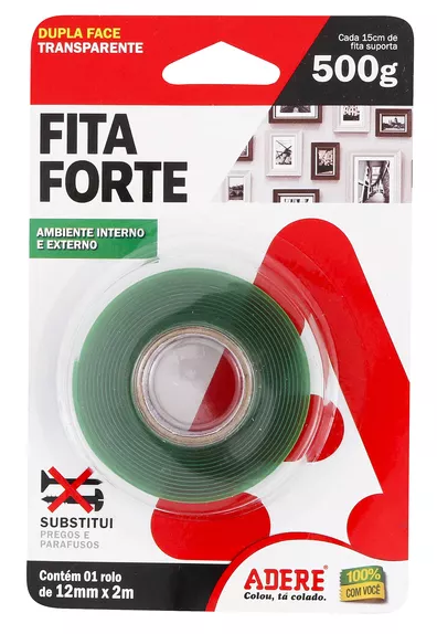 FITA DUPLA FACE ADERE 12MMX2M