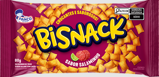 SALG BISNACK SALAMINHO 80G