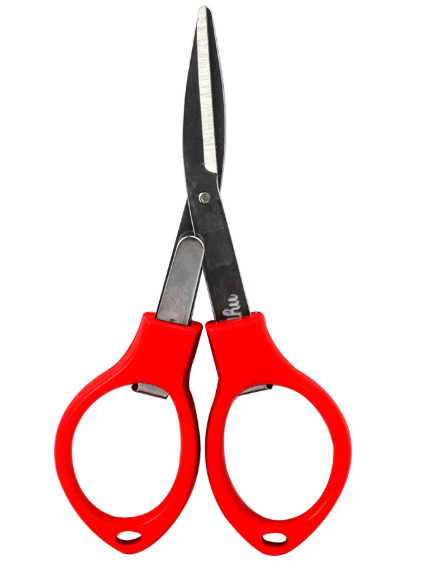 TESOURA DOBRAVEL PLASTICO CORES