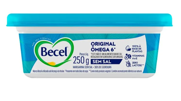 MARGARINA BECEL SEM SAL 250G