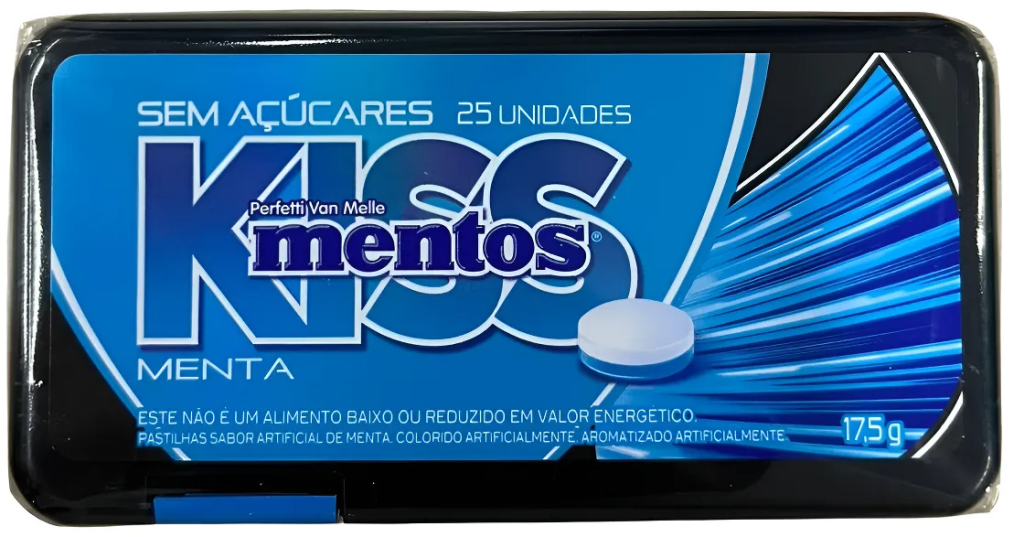 MENTOS KISS MENTA 17,5G