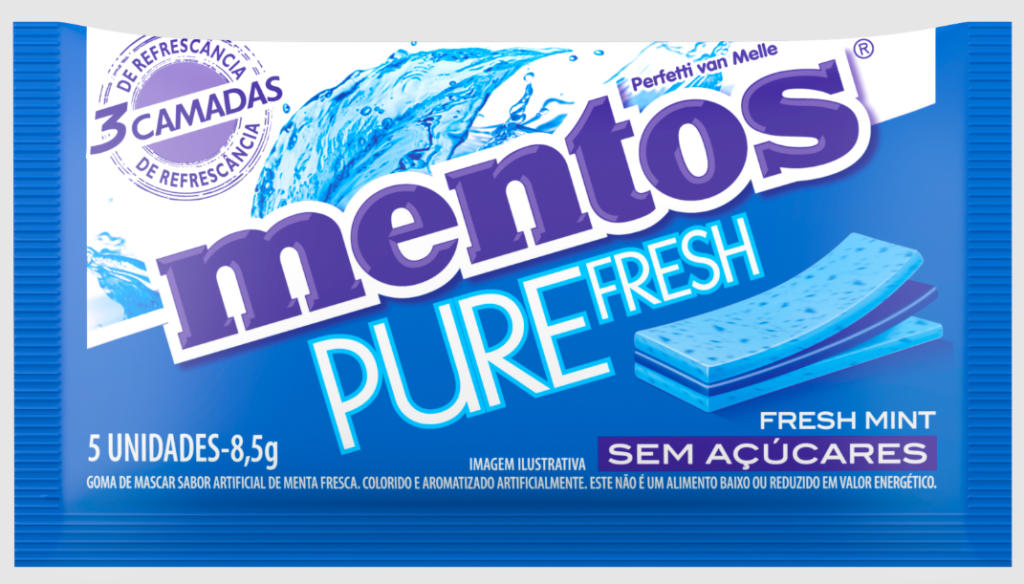MENTOS PURE FRESH MINT 8,5g