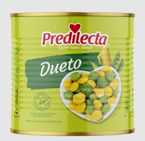 ERVILHA E MILHO PREDILECTA LT 170G