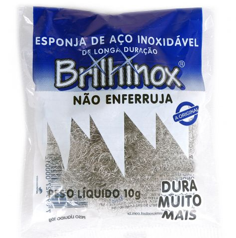 ESPONJA DE AÇO BRILHINOX