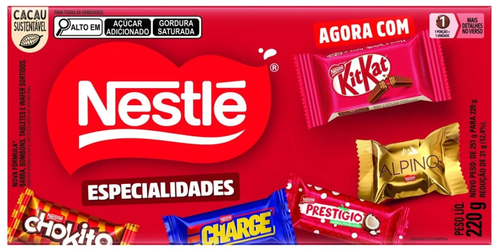 CAIXA DE BOMBONS NESTLE 220G