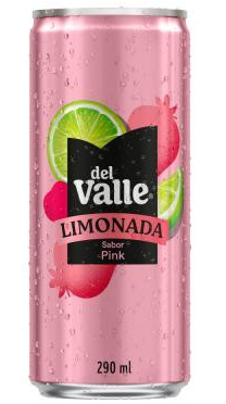 DEL VALLE LIMONADA PINK LT 290ML