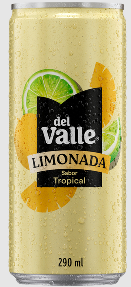 DEL VALLE LIMONADA TROPICAL LT 290ML