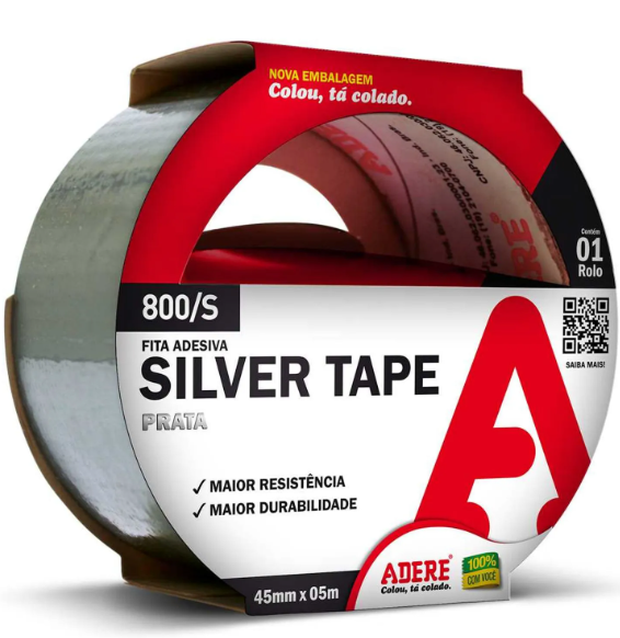 FITA SILVER TAPER ADERE 45MMX5M