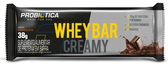 WHEY BAR CREAMY CHOCOLATE 38G