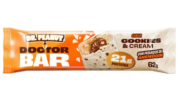 DOCTOR BAR COOKIES CREAM 62G