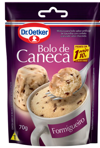 BOLO CANECA FORMIGUEIRO DR OETKER 70G