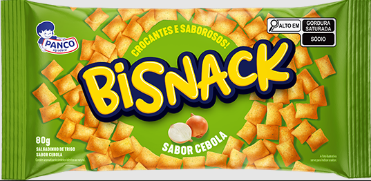 SALG BISNACK CEBOLA 80G