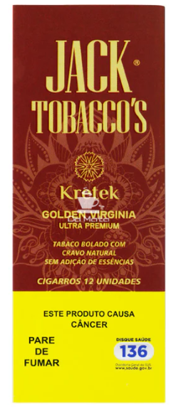 TABACO BOLADO JACK TOBACCOS KRETEK