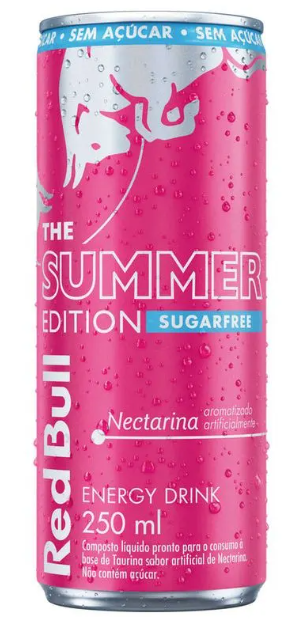 RED BULL NECTARINA S/ ACUCAR 250ML
